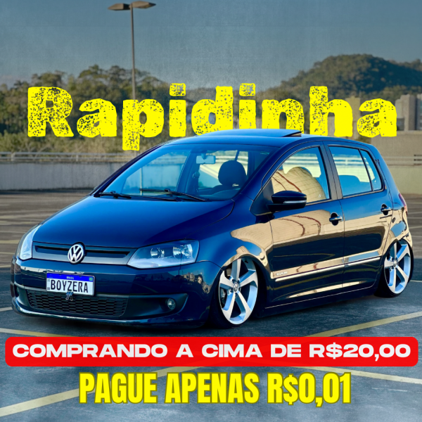 Rapidinha fox 1.6 com teto